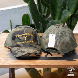 GORRA CON CAMUFLAJE DE YELLOWSTONE